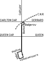 Carlaw route map