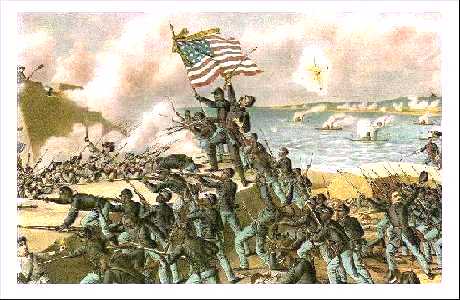 Assault on Ft. Wagner - July 18, 1863