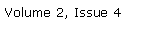 Text Box: Volume 2, Issue 4