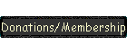 Donations/Membership