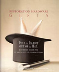 Restoration Hardware catalog, 