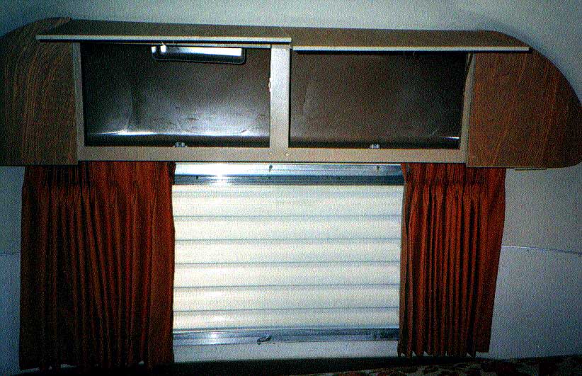 cabinets over front cushions