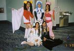 Persocons (Kotoko, Yuzuki, Sumomo, Chii & Freya) from CHOBITS