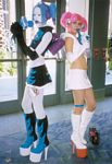 Evila & Ulala from SPACE CHANNEL 5 (game)