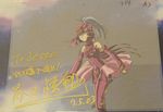 Pretty MUGEN NO RYVIUS cel of the enigmatic Neeya signed by Taniguchi Goro (director)!