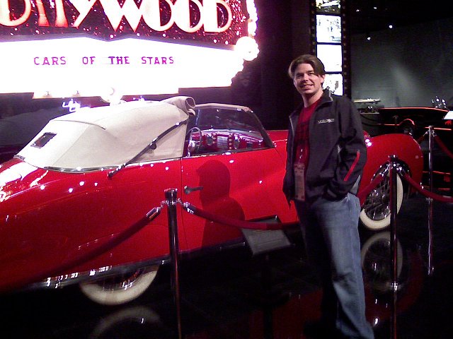 Justin with Eltons 1948 Delahaye