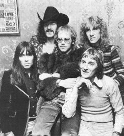 Nigel and band with Legs Larry