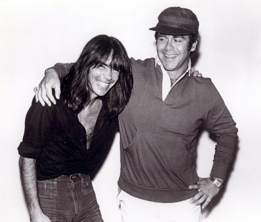 Nigel and Elton laughing