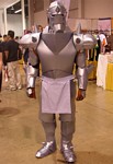 Continuing the heavy metal parade is this detailed Alphonse Elric, the suit of armor with the soul of a young boy trapped inside (from FULL METAL ALCHEMIST)!