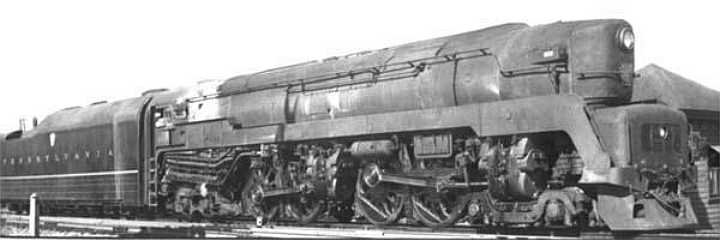 This is an early attempt at streamlining a steam engine.