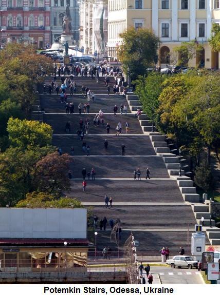 Potemkin Stairs, Odessa, Ukraine
