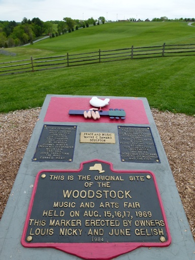 Woodstock Concert Plaque