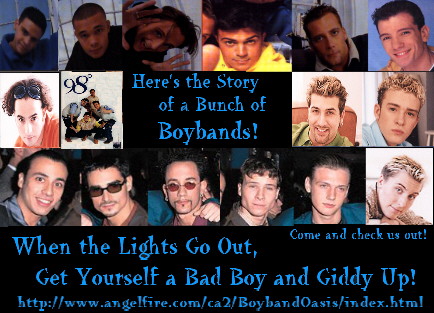Come and check us out at Boyband Oasis!