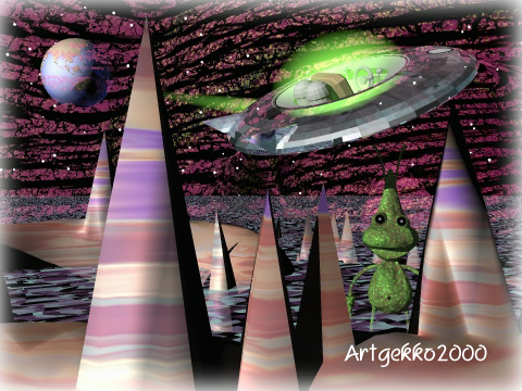 Spaced Out by Artgekko