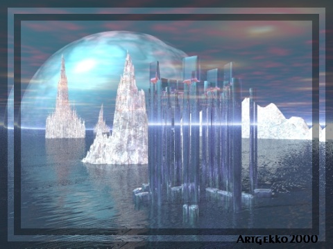 Ice Sculpture by Artgekko