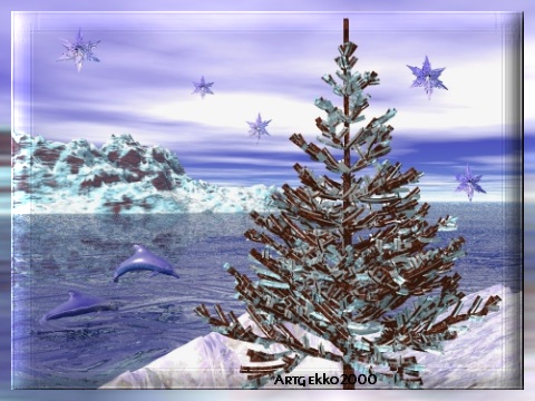 Winters Journey by Artgekko