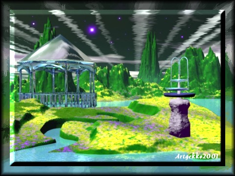 Fountain of Youth by Artgekko