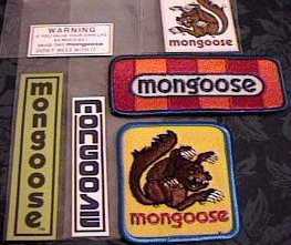 Mongoose stickers