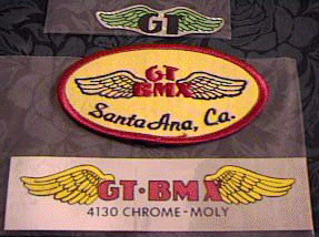 GT patch and stickers