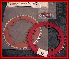 Sugino and Pro Neck Chainrings