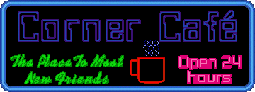 Corner Cafe Banner
