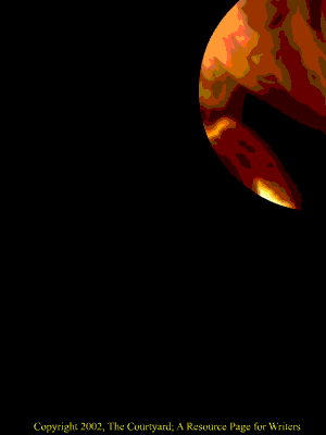 Halloween copyright The Courtyard; A Resource Page for Writers.