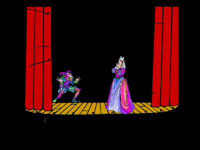 Stage Jinks graphic designed by Roberts Publishing, Copyright 2000.