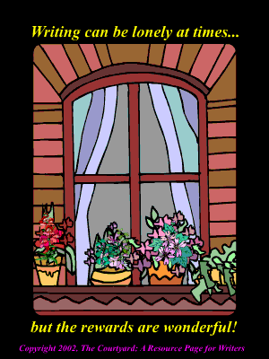 Writing copyright The Courtyard; A Resource Page for Writers.