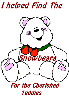 I helped find the Bears!