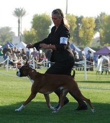 Toby taking his finishing Major in Palm Springs on January 9, 2011