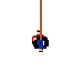 Kid on a swing