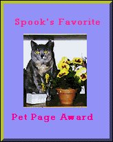 spooky's award