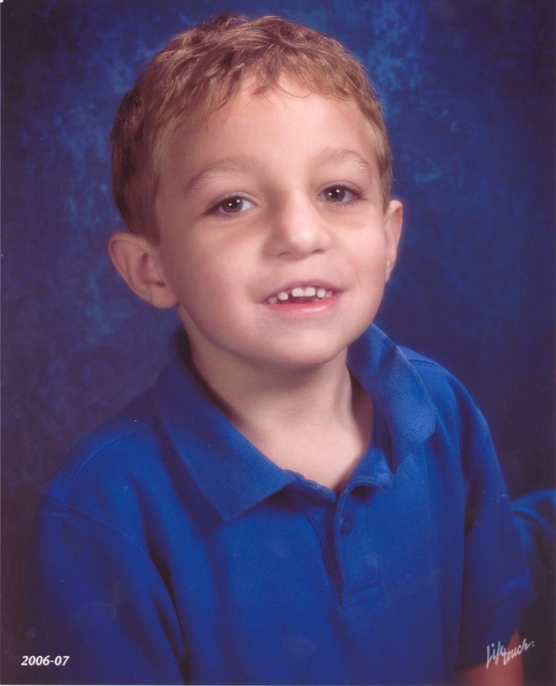 Kindergarten Picture - T.J. Fall 2006