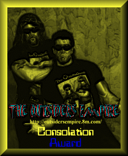 Winner of The Outsiders Empire Consolation Award