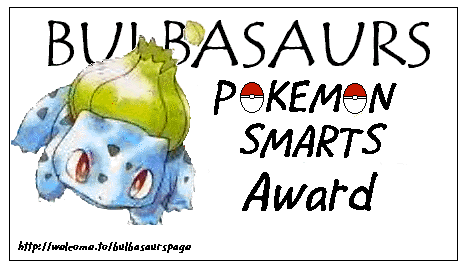 Bulbasaur's Pokemon Page