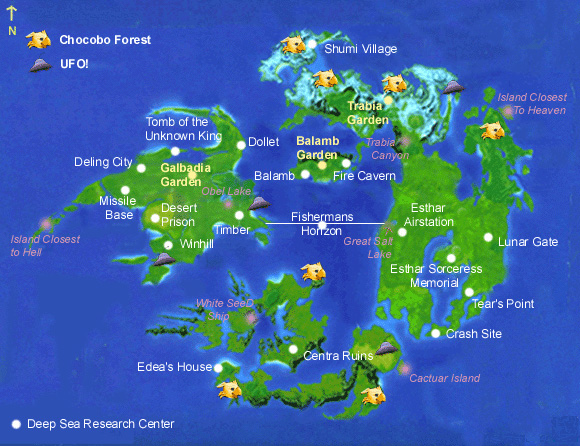 Ff8 Chocobo Forest Map.