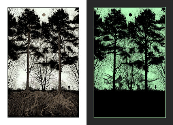 It glows in the dark!