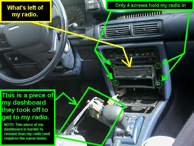 You just dont do that to a man's radio, you know?