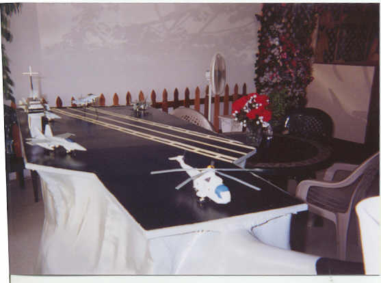  Flight deck shot with Acadamy Hornets