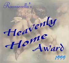 Roonierella's Heavenly Home Award