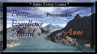 Ayala's Award for Poetic Excellence