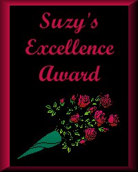 Excellence Award -- Thanks Suzy!