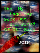 The 'My Page May Suck But I'm Proud Of It' Ring