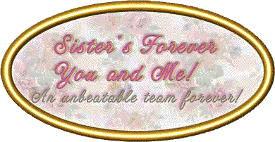 you and me forever sister gif