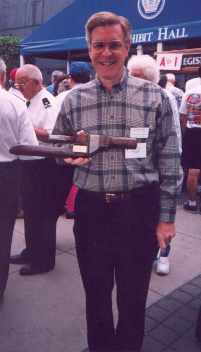 Professor Schramm with the Wouff-Hong