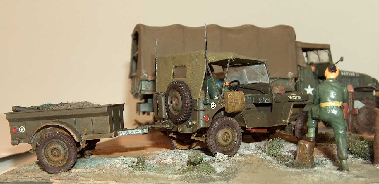 WILLYS JEEP ¼ TON UTILITY TRUCK ( Italeri Kit ) (75,086 bytes)