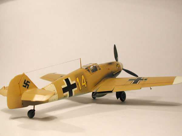 Messerschmitt Bf-109 F4 (13,214 bytes)