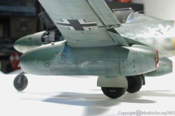 Messerschmitt Me 262 A-1a Schwalbe "�ni� Tak�mlar� ve �skele Motoru" (25,635 bytes)