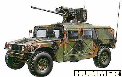 Hummer & M242 Bushmaster (Tamiya Drawing) (22,202 bytes)