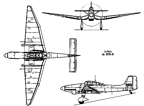 Junkers Ju 87 Dora Scheme (8421 bytes)